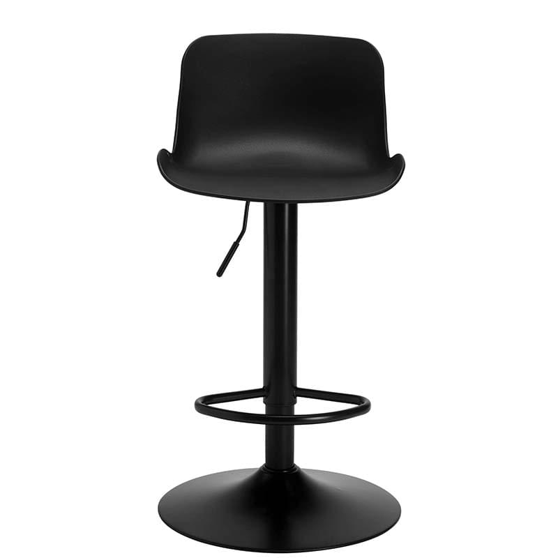 Tabouret haut polypropylène noir Ezio