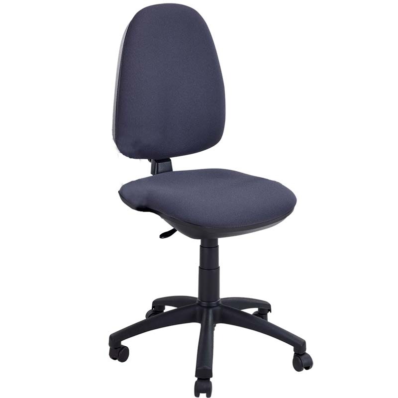 Siège bureau contact permanent Dactylo - Gris