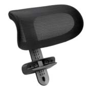 Option : Têtière en filet réglable en hauteur