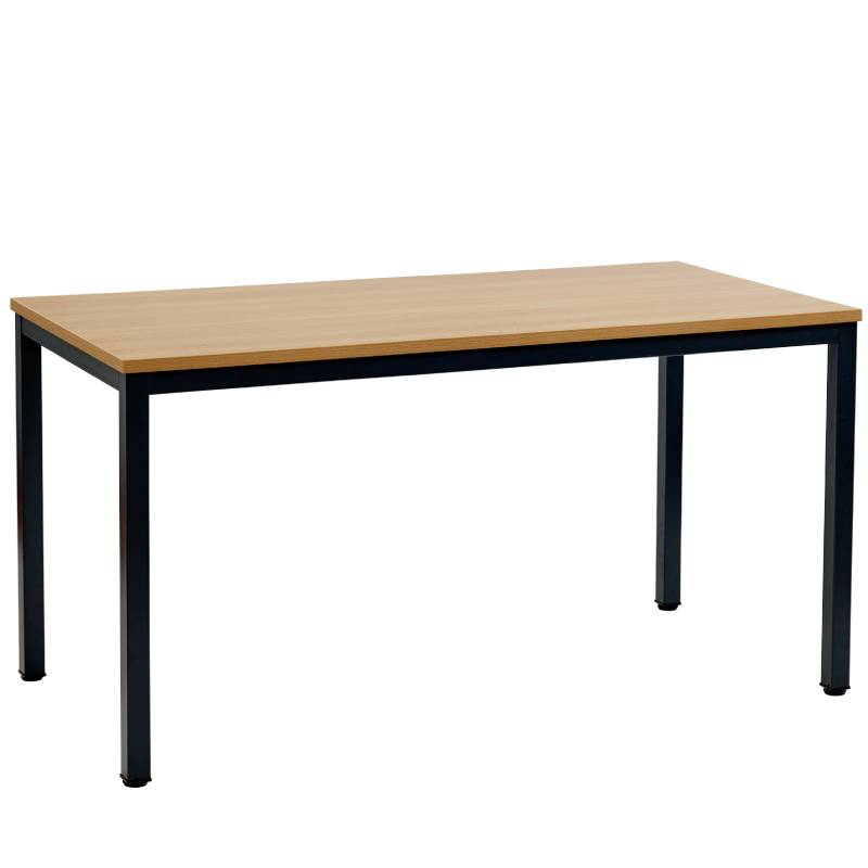 Table polyvalente Eco-line - Plateau chêne clair - 120 X 60 cm