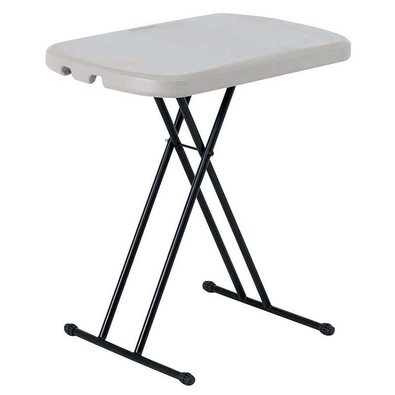 Table pliante réglable en hauteur Lifetime - 66 X 46 cm