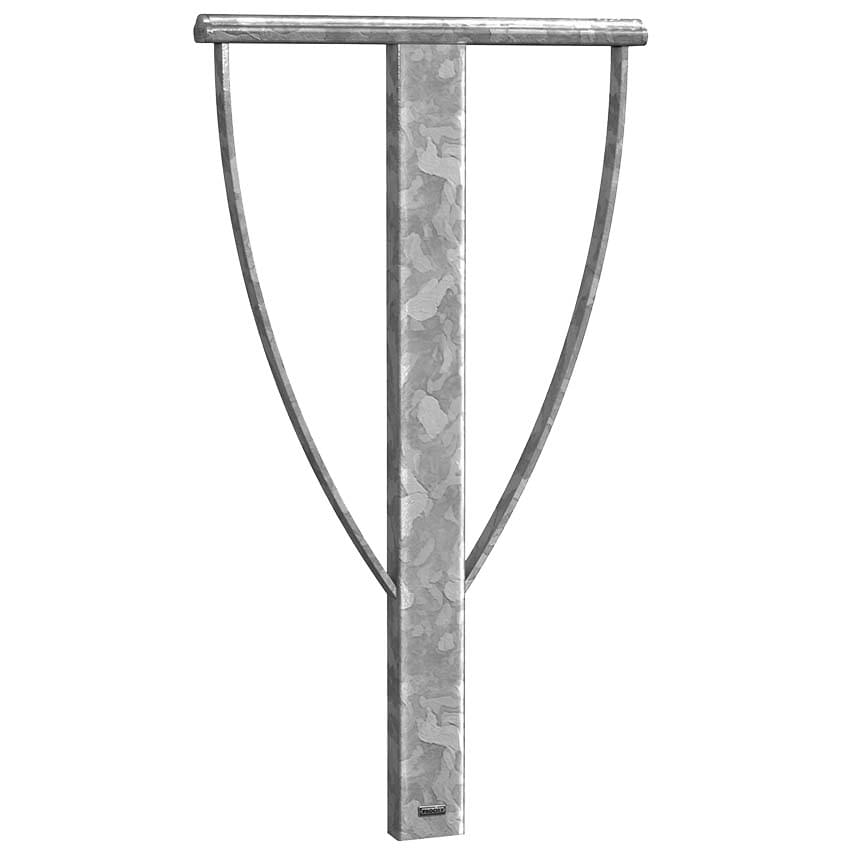 Appui cycle haute sécurité - A sceller - Galvanisé