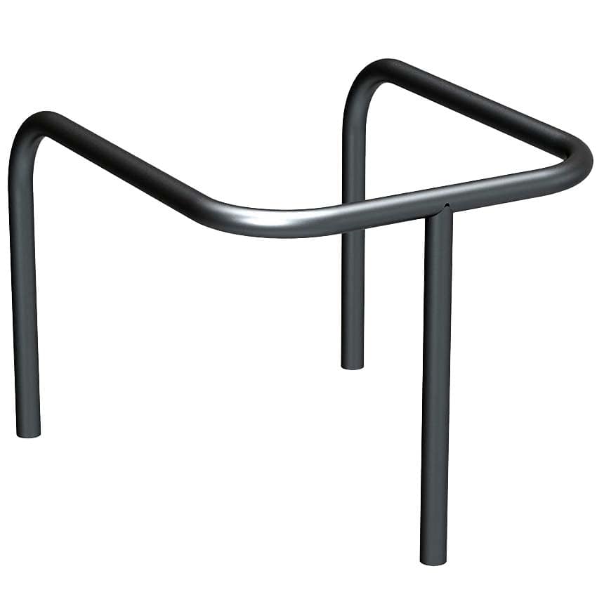 Etrier de protection D. 35 mm à sceller - Peinture RAL