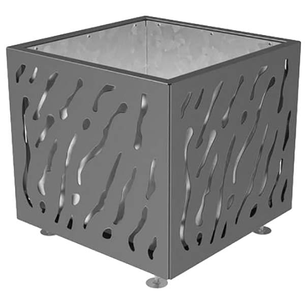 Jardinière acier Venise - H. 870 X 990 X 990 mm