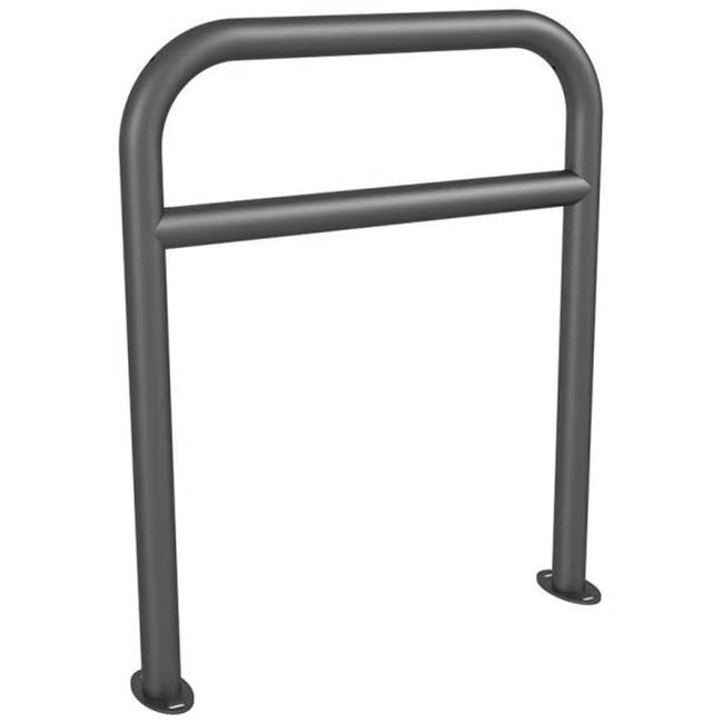 Arceau appui-cycle renforcé - Peint - Sur platines