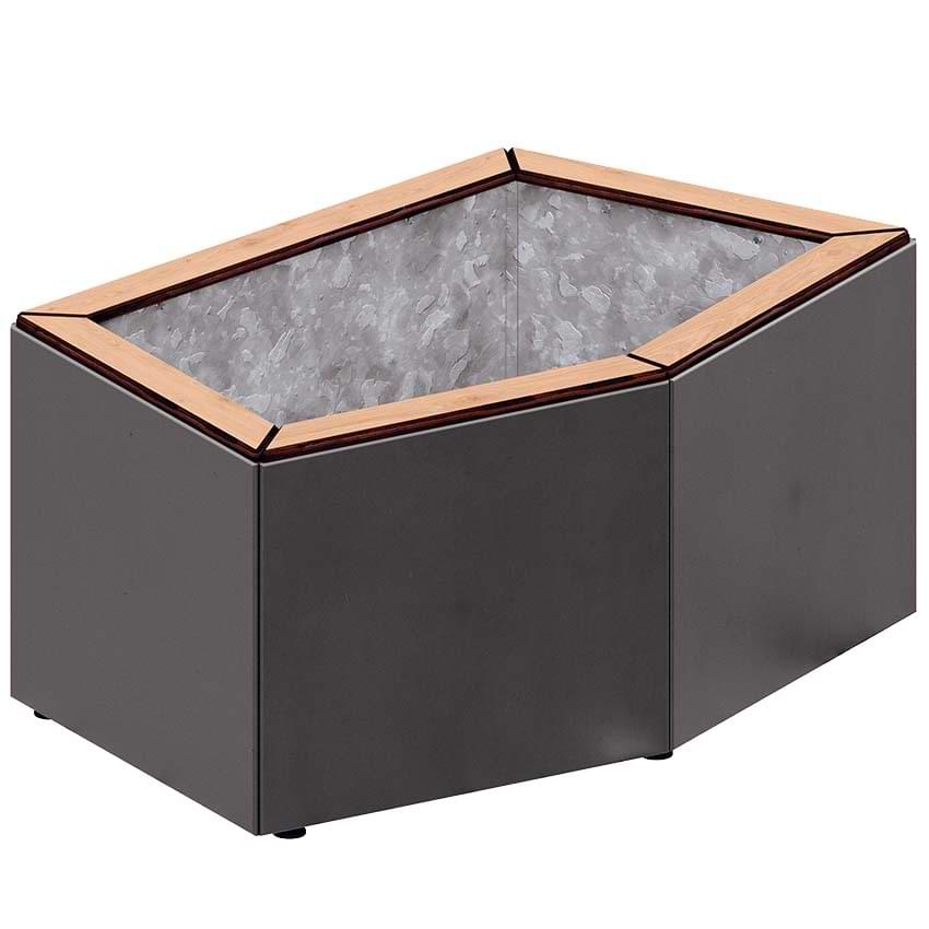 Bac jardinière modulable - Espace de repos Le Caire