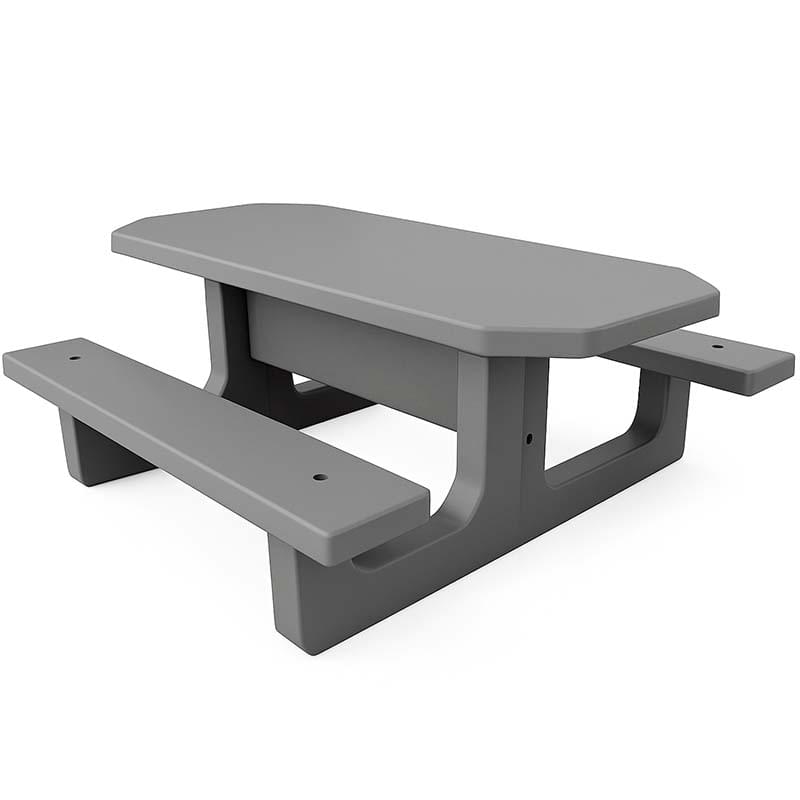 Table pique-nique béton Jura PMR - Couleur RAL