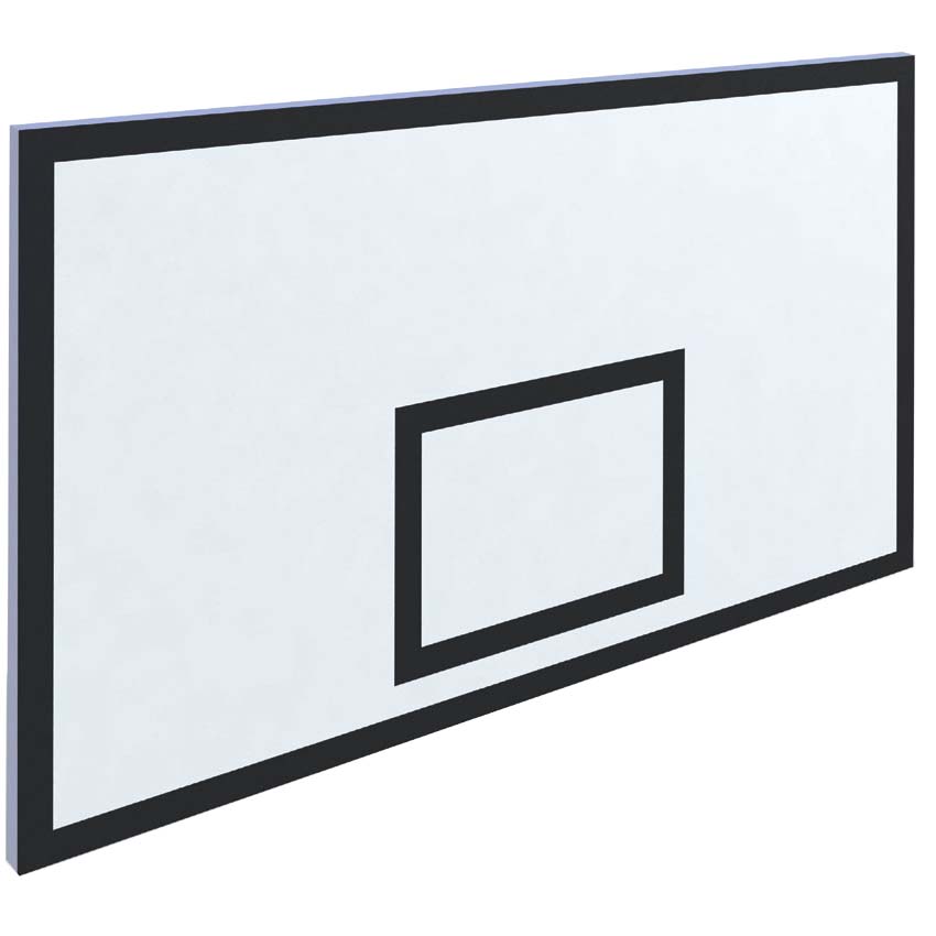 Panneau de basket FDV rectangulaire - 180 X 105 cm