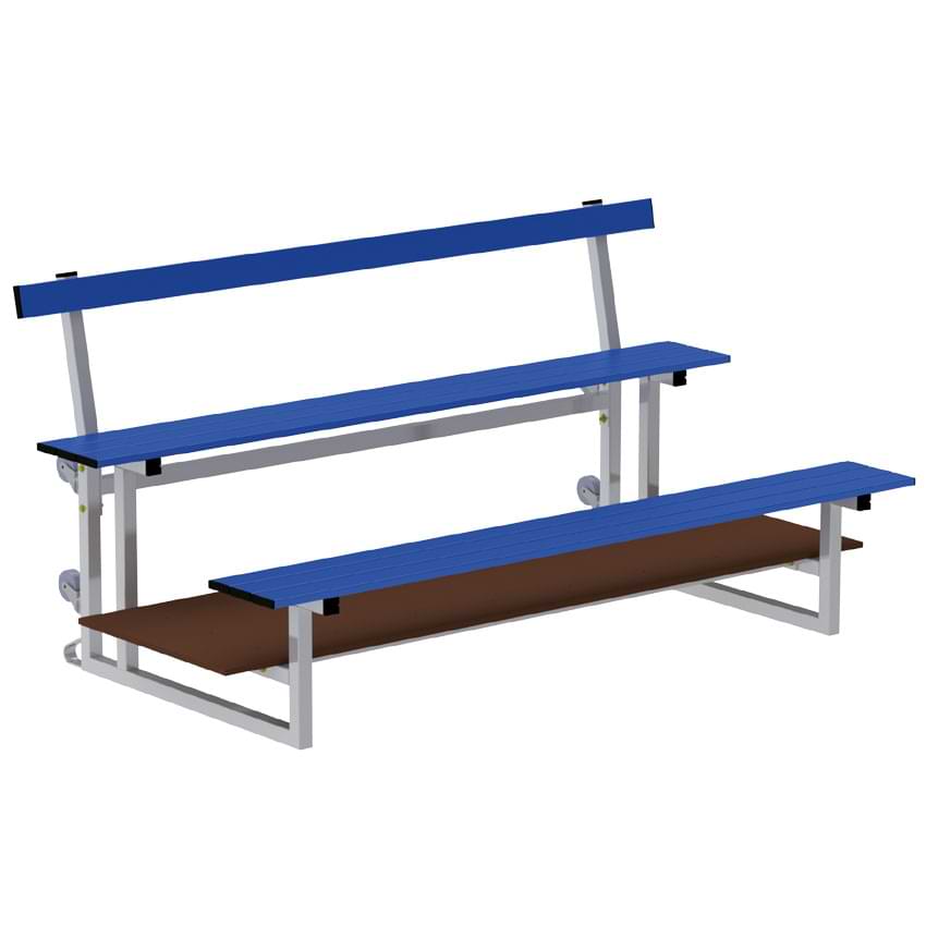 Tribunes mobiles 2 rangs (8 personnes)