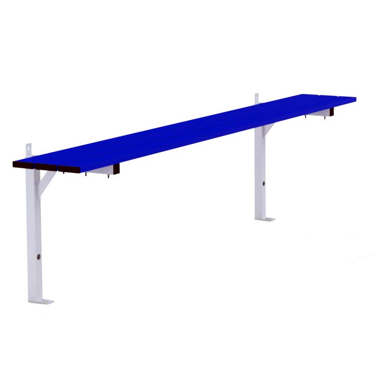 Banc vestiaire mural - Version simple (Le ml)