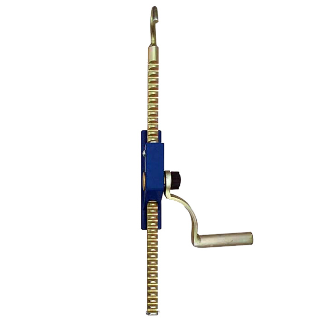 Treuil à crémaillère avec manivelle