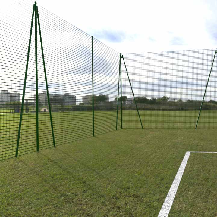 Pare-ballon hauteur 6 m - Filet sur toute la hauteur (Prix au ml)