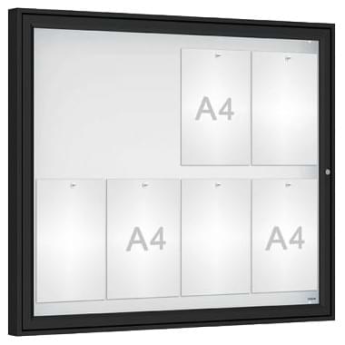 Vitrine extérieure Quality 8 A4 - Couleur