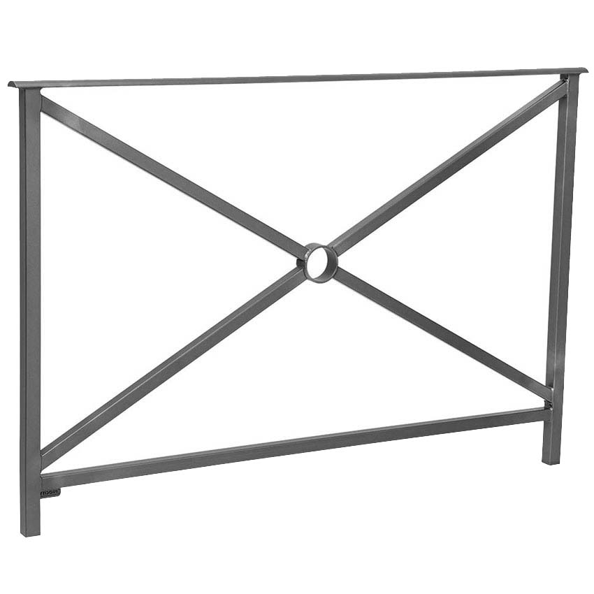 Barrière main courante Héritage L. 1500 mm - Sans crosse