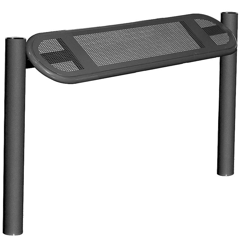 Banc assis-debout Estoril - Pommeaux Inox