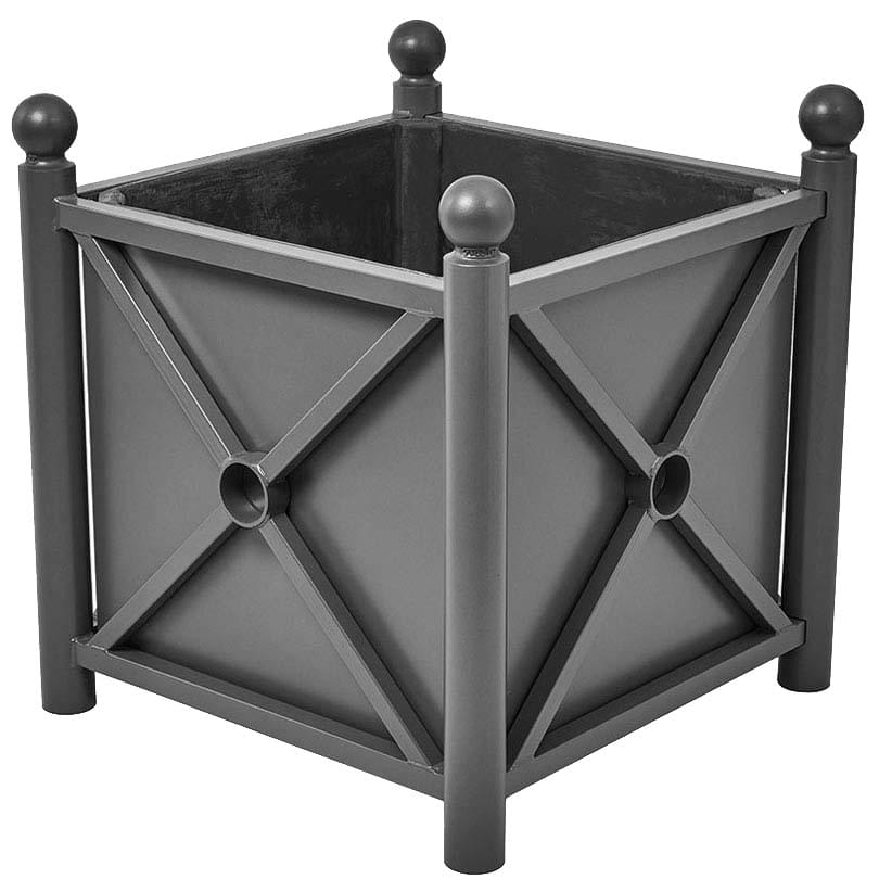 Bac à palmier Province H. 900 X 1000 X 1000 mm - Pommeaux Boule