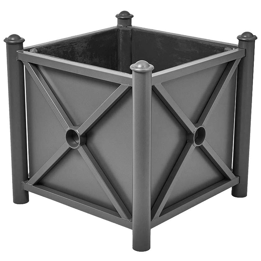 Bac à palmier Province H. 750 X 800 X 800 mm - Pommeaux Agora