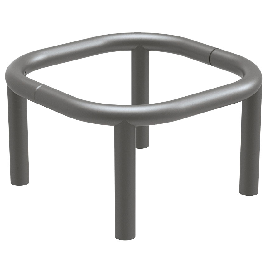 Corset de protection emboîtable - 700 X 700 mm - Peint RAL