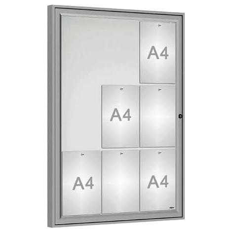 Vitrine extérieure Quality 9 A4 - Anodisée