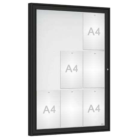Vitrine extérieure Quality 9 A4 - Couleur
