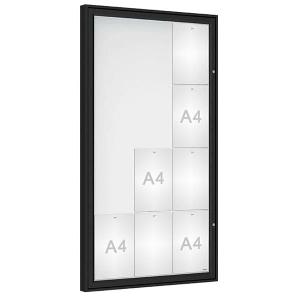 Vitrine extérieure Quality 12 A4 - Couleur