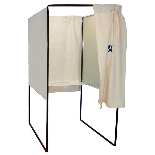 Isoloir personne à mobilité réduite PMR 1000 X 1300 mm