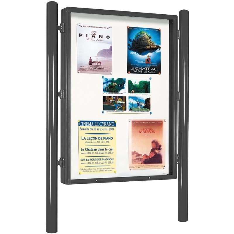 Panneau vitrine H. 1700 X L. 1255 mm - Version simple face
