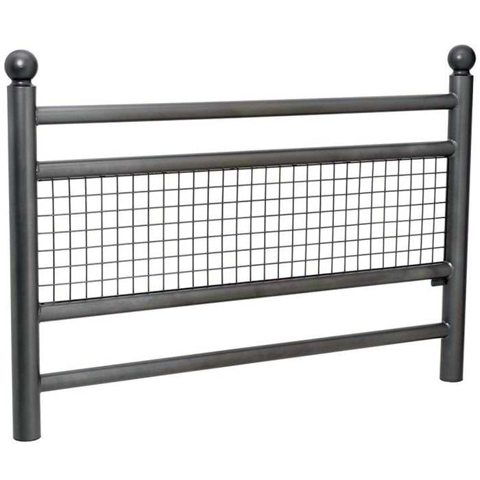 Barrière grillagée Linea L. 1572 mm - Pommeaux Boule