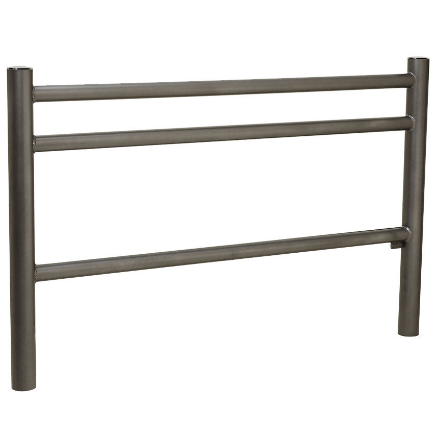 Barrière de ville Trio L. 1572 mm - Pommeaux Inox