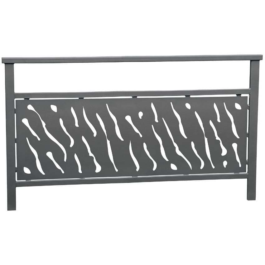 Barrière main courante Venise - Version tôle découpée - L. 1500 mm