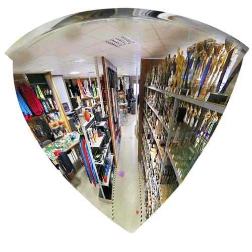 Miroir 90° - 1/8 de sphère - D. 800 mm