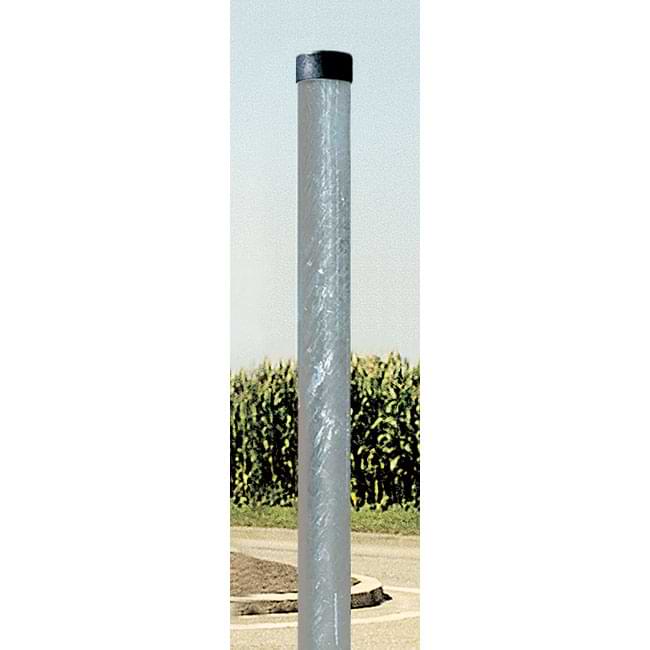 Poteau pour miroir D. 76 - L. 4 m - Galvanisé