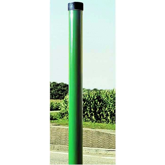 Poteau pour miroir D. 76 - L. 4 m - Vert RAL 6005