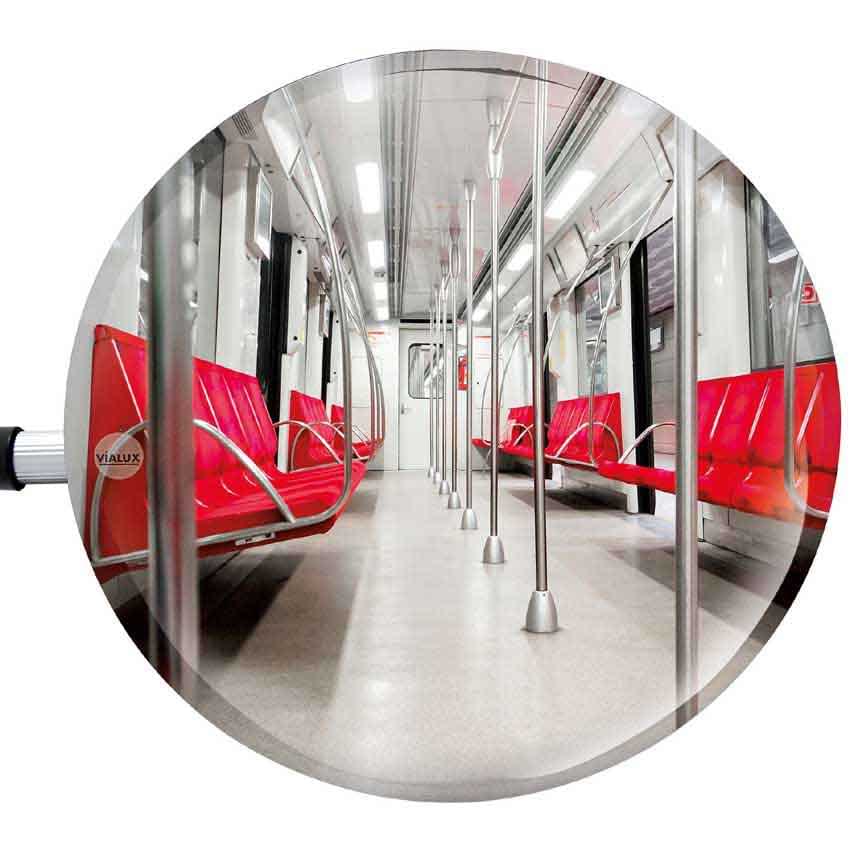 Optique de remplacement pour miroir d'inspection D. 300 mm