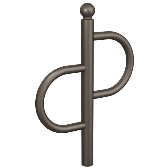 Support appui-vélos Tradition - Pommeau Boule