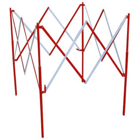 Barrière extensible spéciale regard - 1300 X 1300 mm