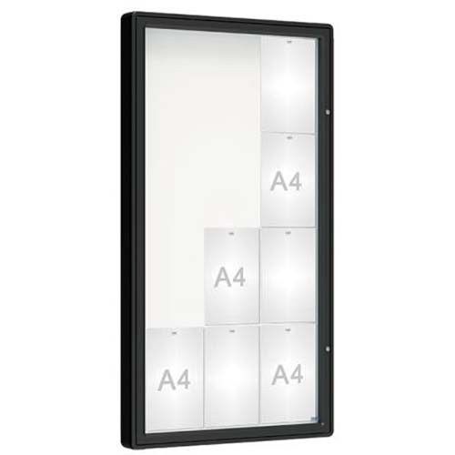 Vitrine extérieure Urban 12 A4 - Couleur