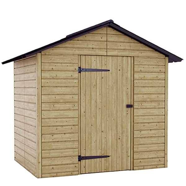 Abri rangement bois - H. 230 X L. 226 X P. 280 cm