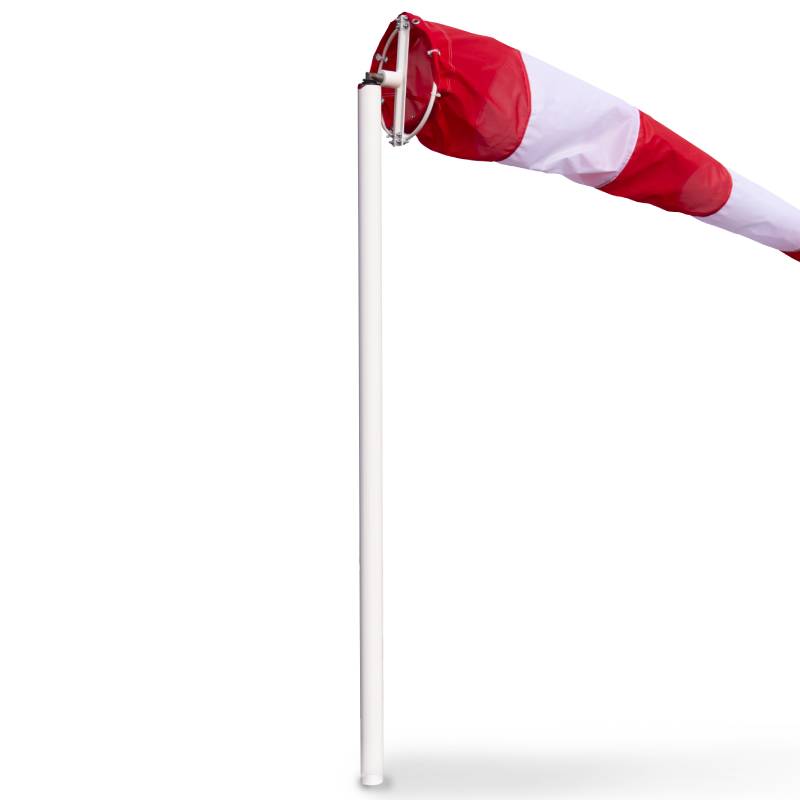 Mât 3 m + girouette D. 30 cm pour manche à air