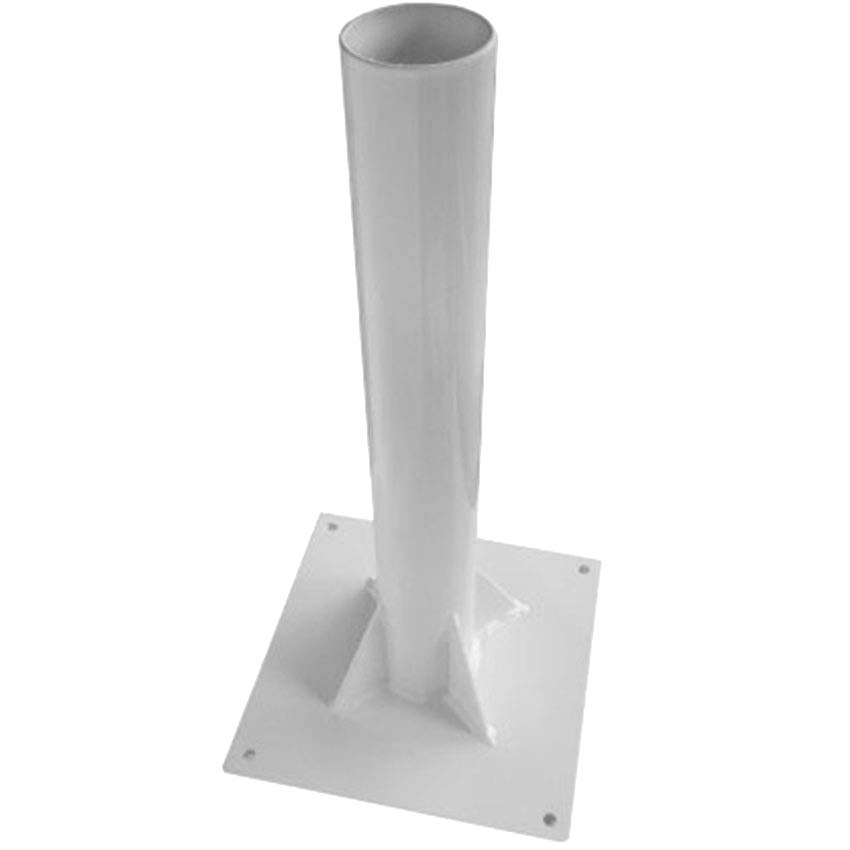 Platine terrasse D. 70 X H. 510 mm - 4 trous D. 9 mm