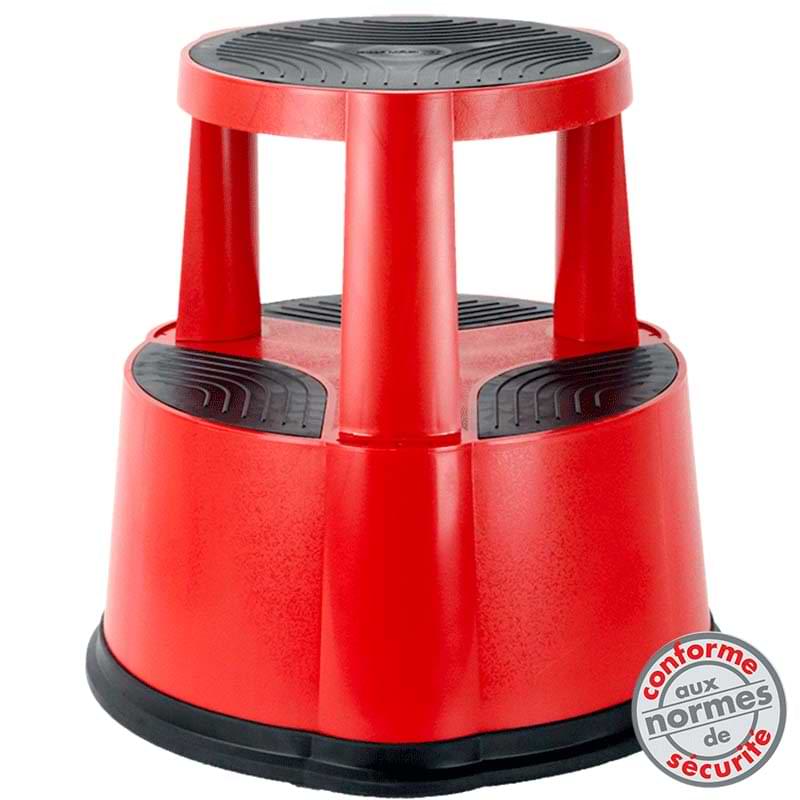 Marchepied Mobil-Step Luxe - Rouge