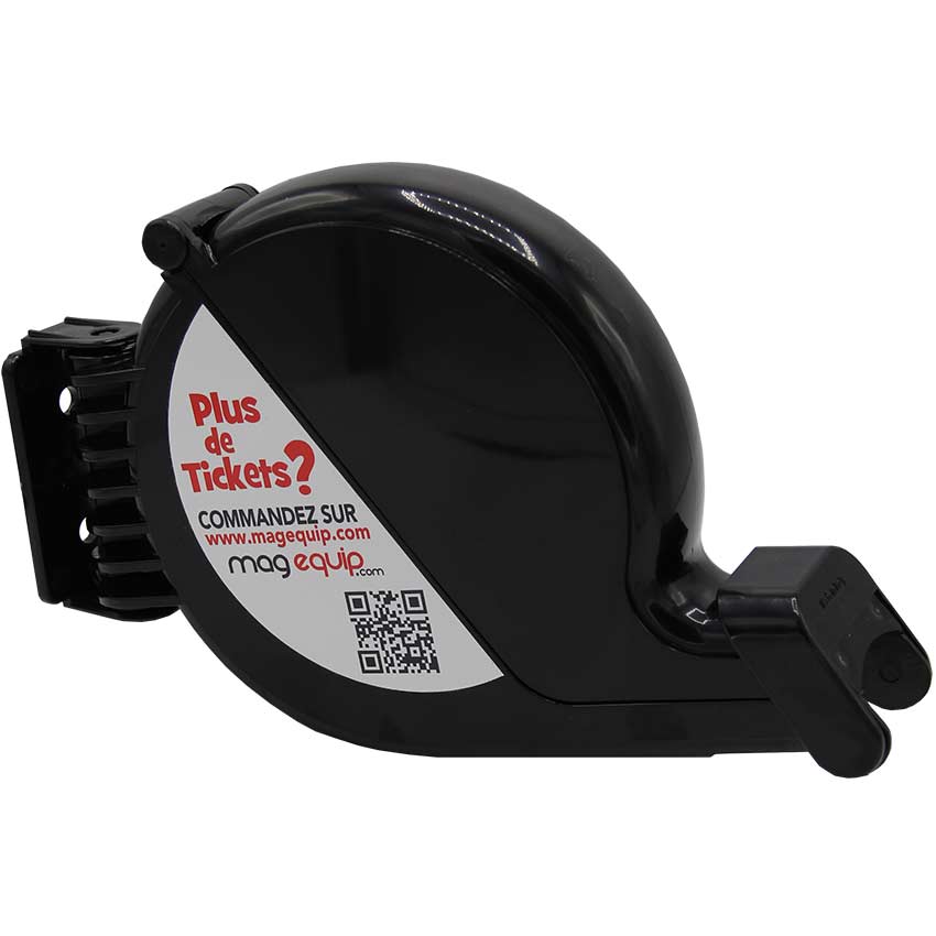 Distributeur tickets attente escargot - Noir