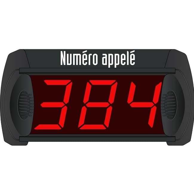 Module d'affichage gestion file d'attente 3 chiffres