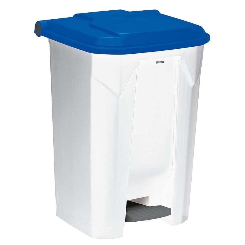 Container à pédale Utilo 80L - Couvercle Bleu