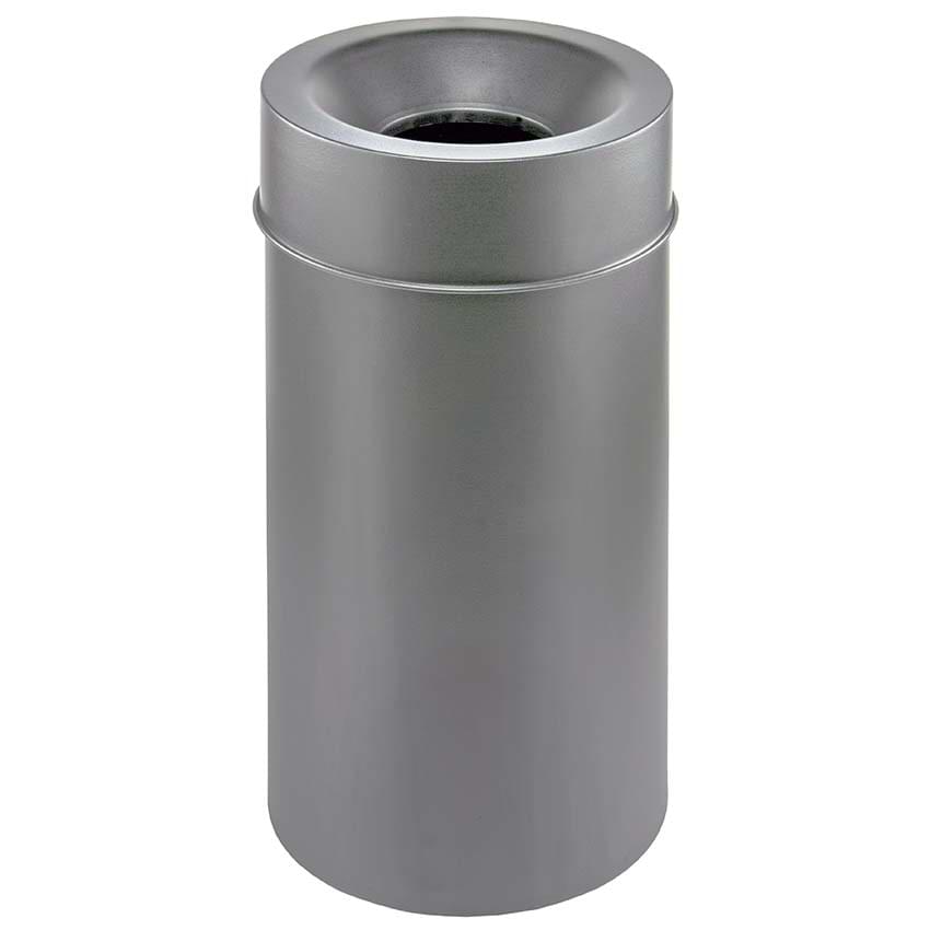 Corbeille murale anti-feu 50L - Gris