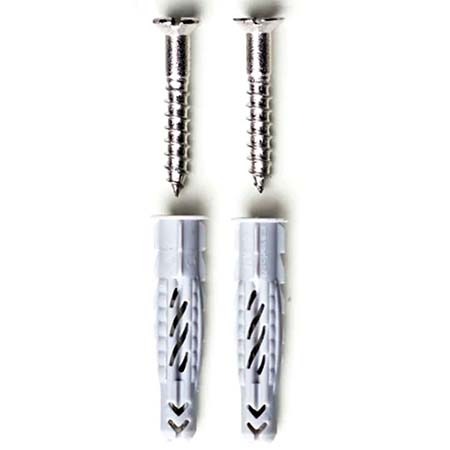 Kit de fixation (2 vis + 2 chevilles)