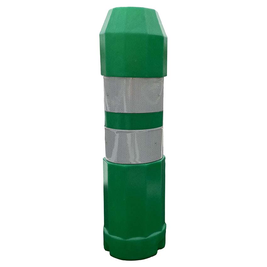 Balise souple autorelevable certifiées NF - Classe 2 - Vert J12