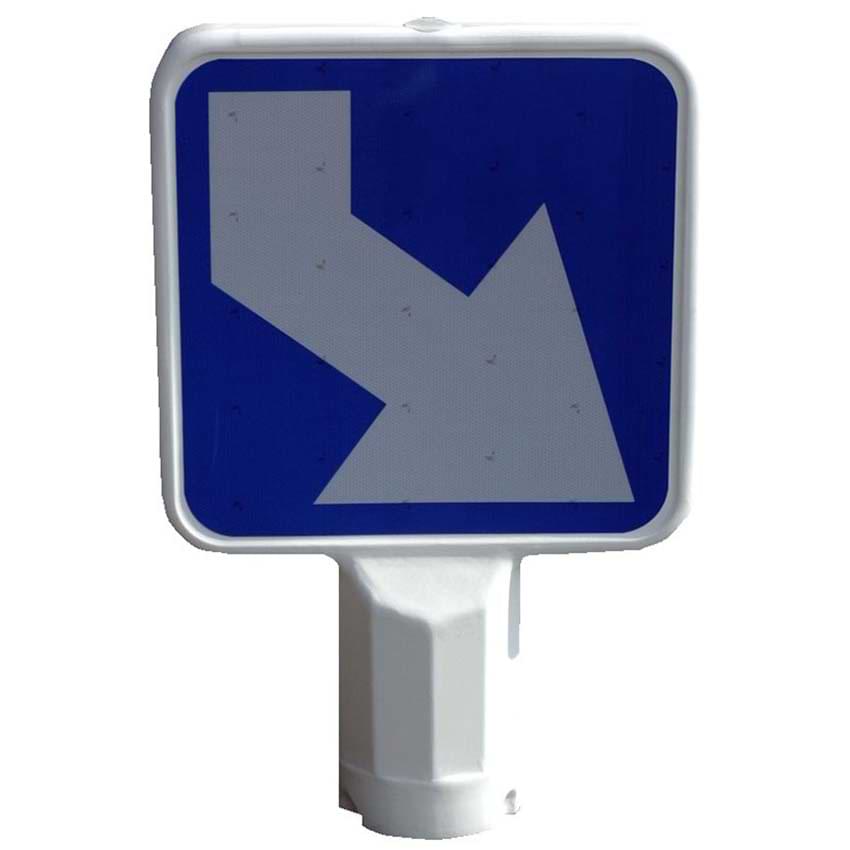 Panneau de police autorelevable 500 X 500 mm - J5