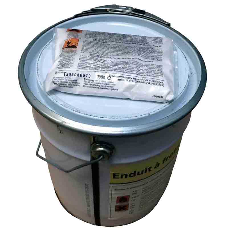 Résine à froid bi-composant - Pot 8 kg (Pour 15 à 20 galettes)