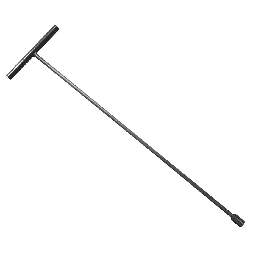 Clé de serrage pour balises - Douille soudée 19 mm - L. 80 cm 